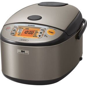 Zojirushi -  10 Cup Induction Heating Rice Cooker & W Dark Gray